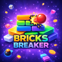 Bricks Breaker Neon app icon