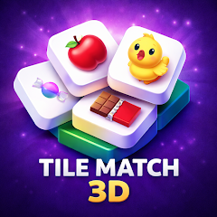 Tile Match Puzzle 3D app icon