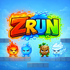 ZRun Fire Water Zombie Rush app icon